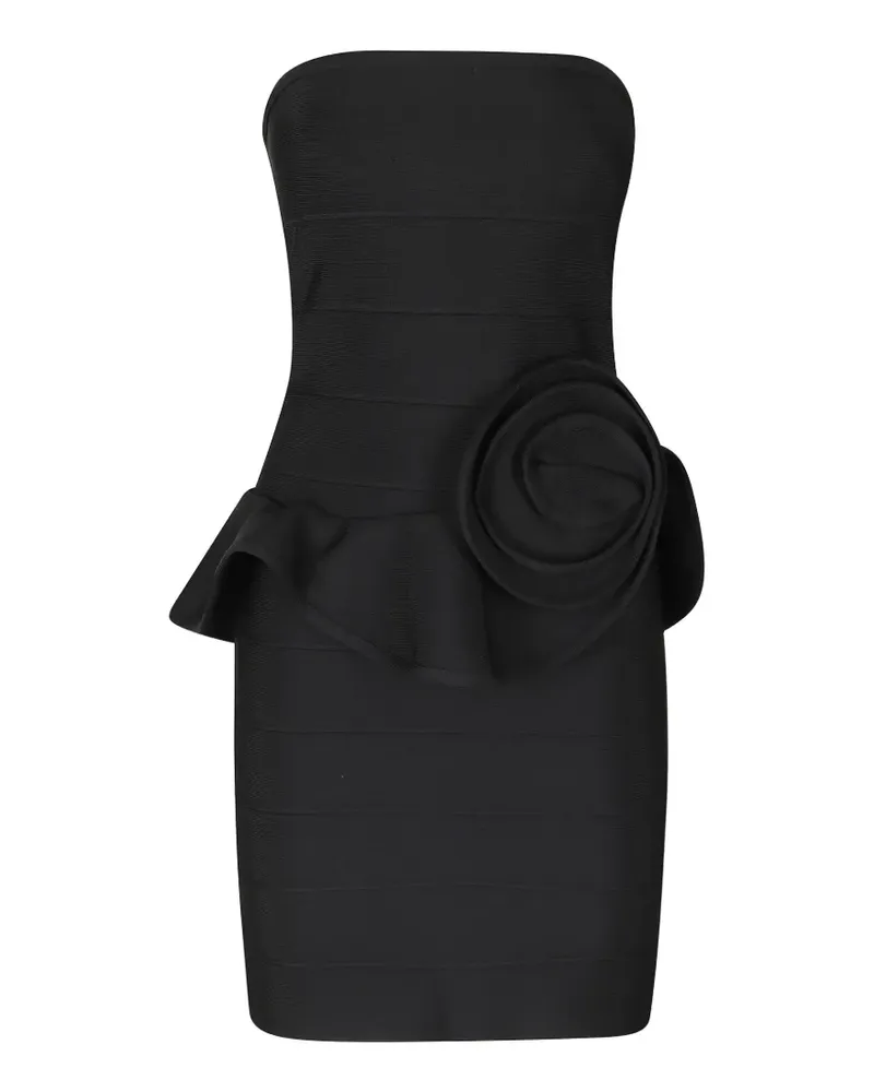 ROTATE Birger Christensen Rose Minikleid - Schwarz Schwarz
