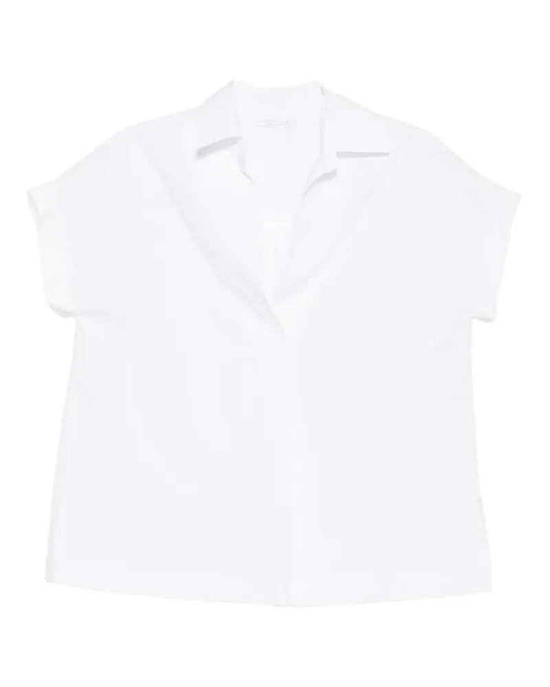 CENERE GB V-neck blouse - Weiß Weiß