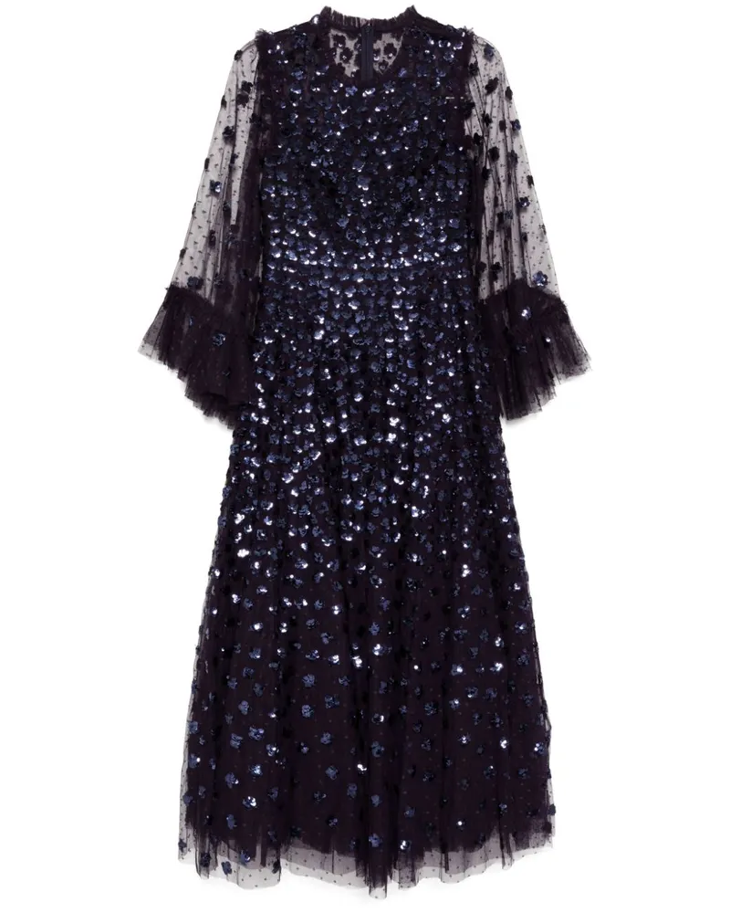 Needle & Thread Glitzerndes Abendkleid - Violett Violett