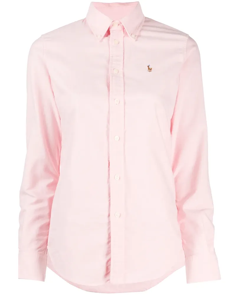 Ralph Lauren Button-down-Hemd mit Logo - Rosa Rosa