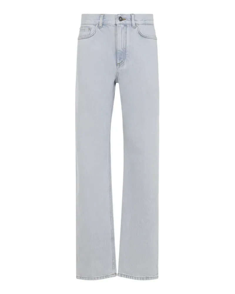 Givenchy patch jeans - Blau Blau