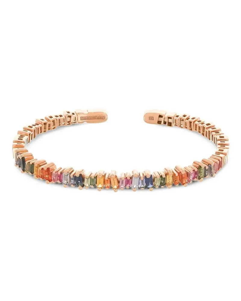 Suzanne Kalan Bold Rainbow Armband mit Saphir - Rosa Rosa