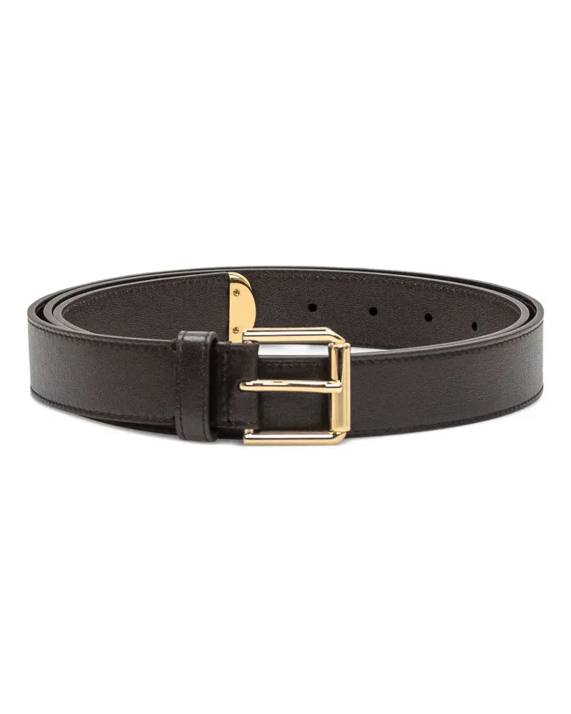 Givenchy Voyou buckle belt - Braun Braun