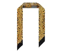 Barocco Schal mit Leoparden-Print - Gelb