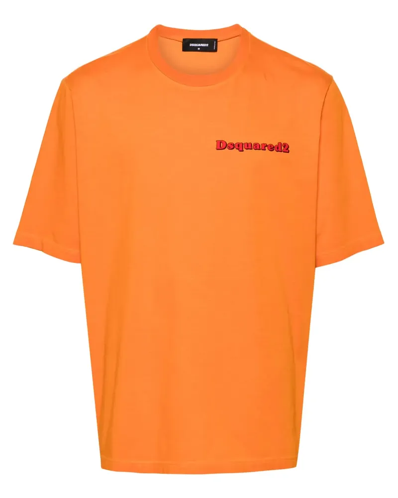 Dsquared2 Skater Fit T-Shirt - Orange Orange
