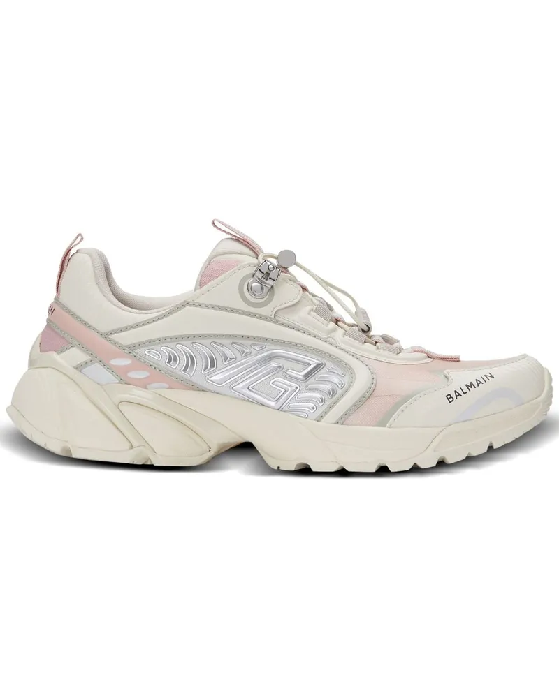 Balmain Cosmic Dust-Technical Sneakers - Nude Nude