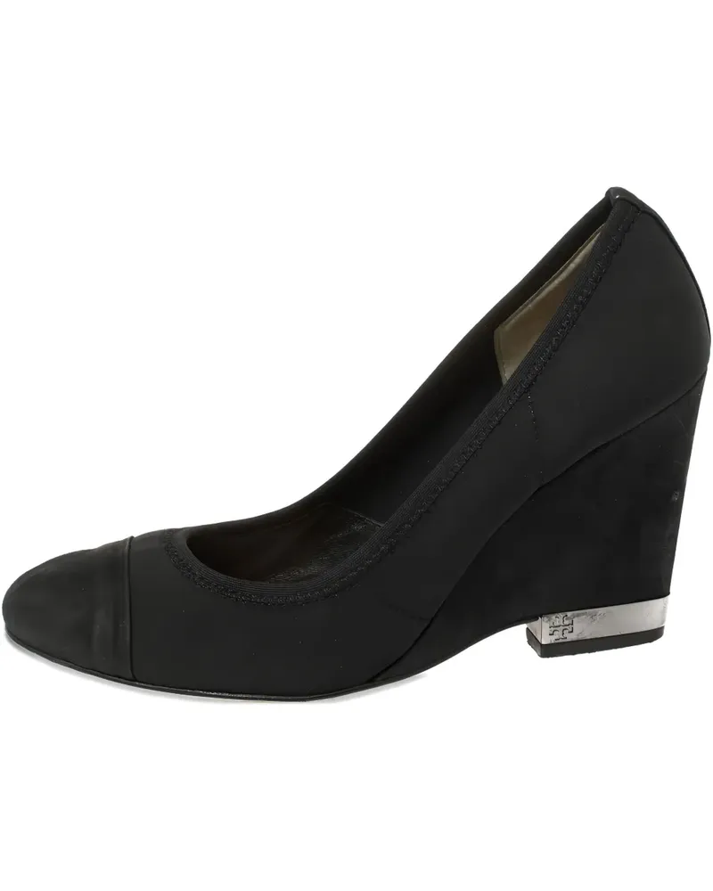 Tory Burch Pre-owned Wedge-Pumps 90mm - Schwarz Schwarz