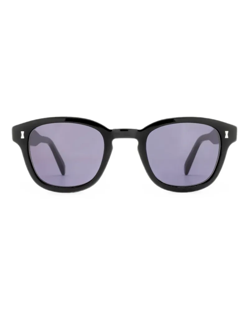 CUBITTS Carnegie Bold Sonnenbrille mit rundem Gestell - Schwarz Schwarz