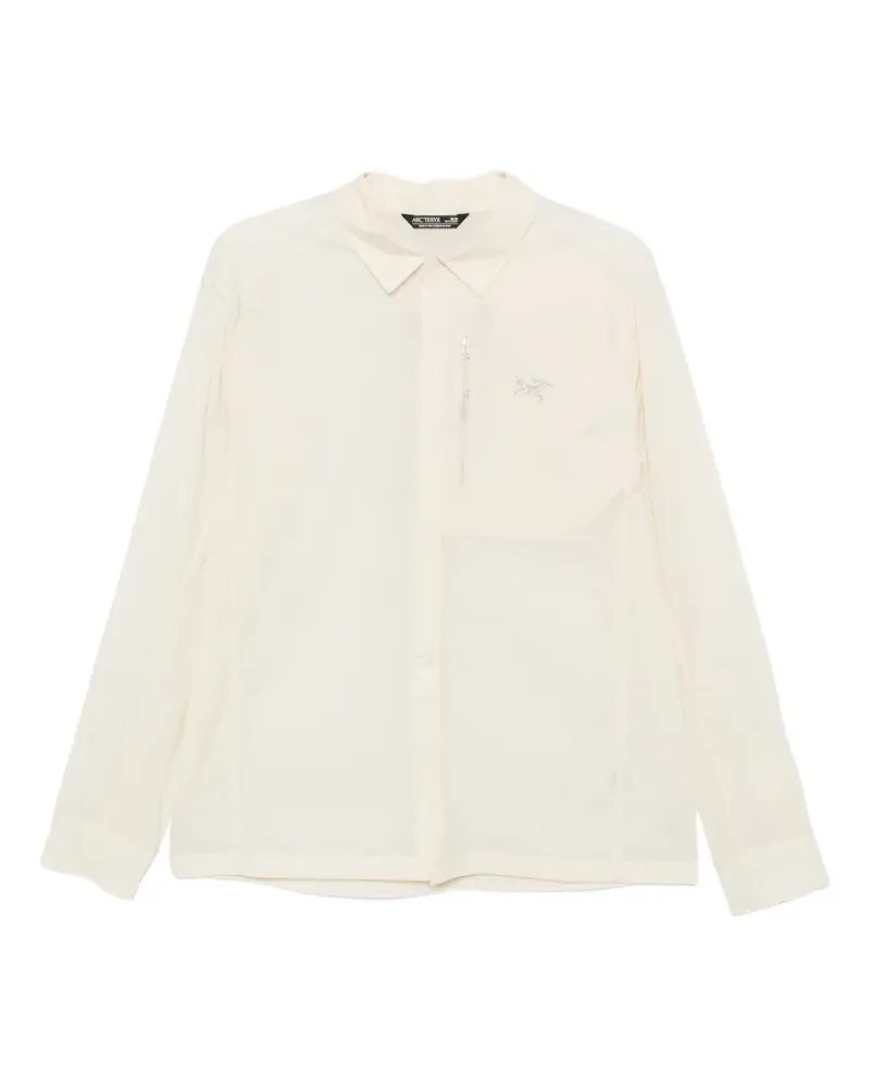 Arc'teryx Ossa logo-print overshirt - Gelb Gelb