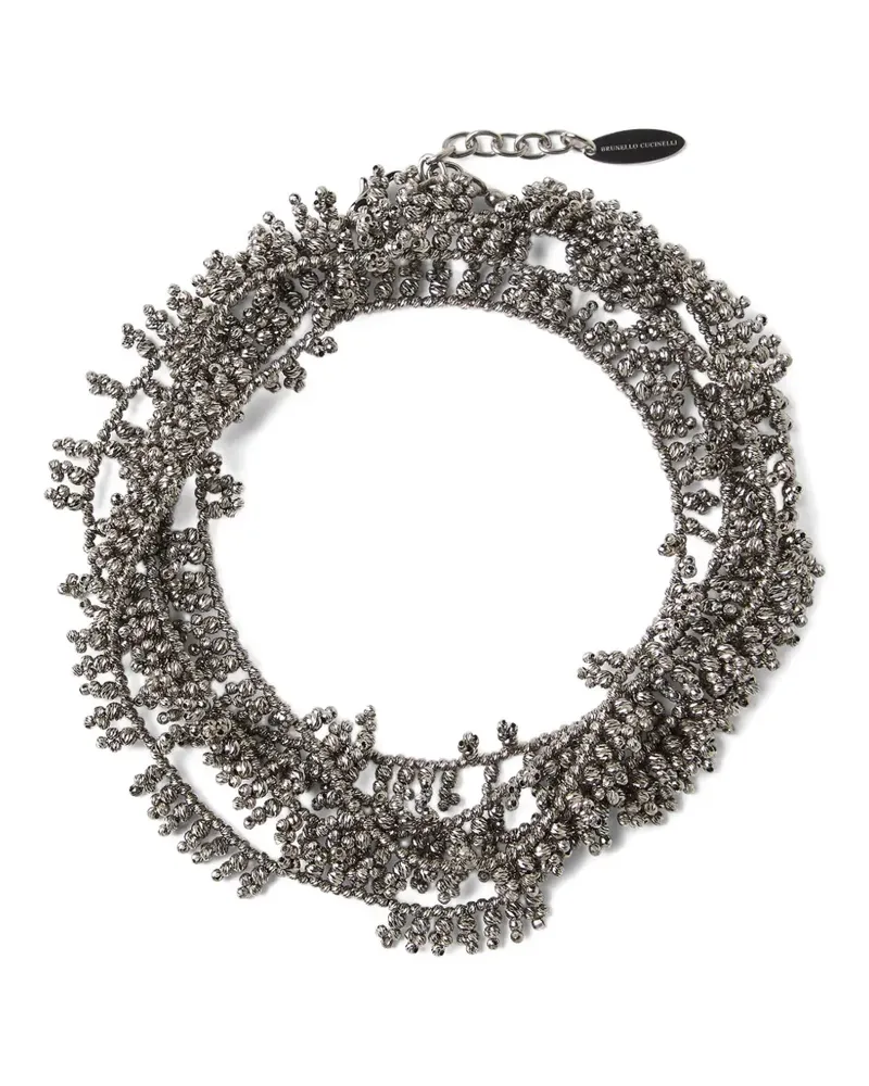 Brunello Cucinelli Armband mit Knoten - Silber Silber