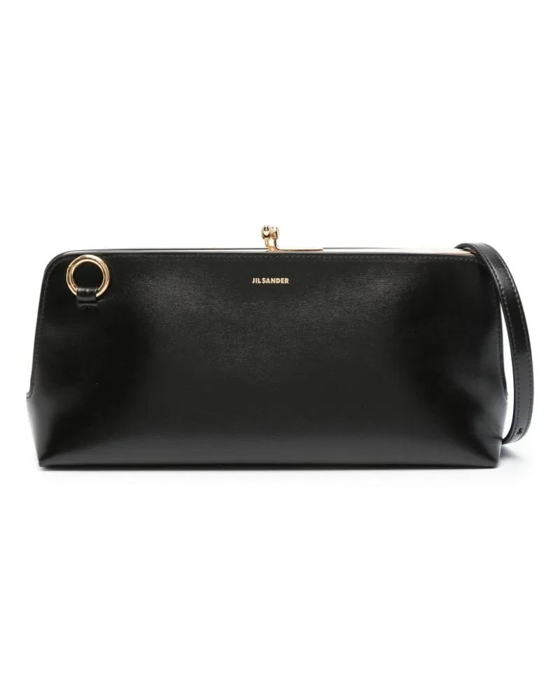 Jil Sander Goji Schultertasche - Schwarz Schwarz