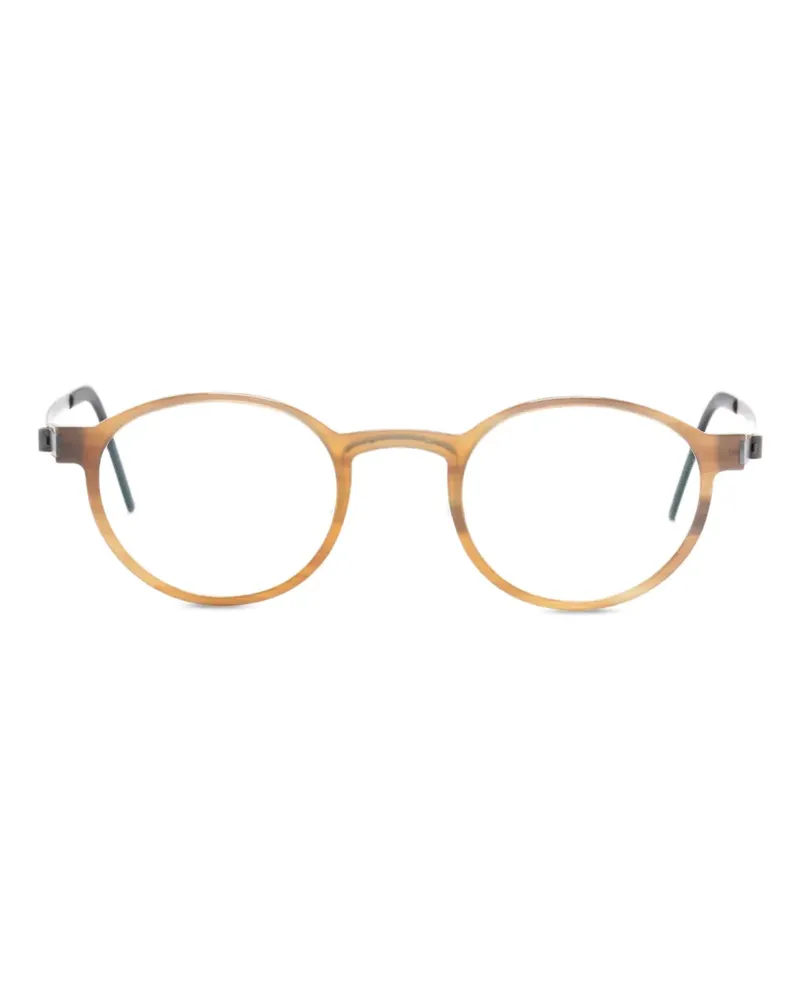 Lindberg titanium round glasses - Braun Braun