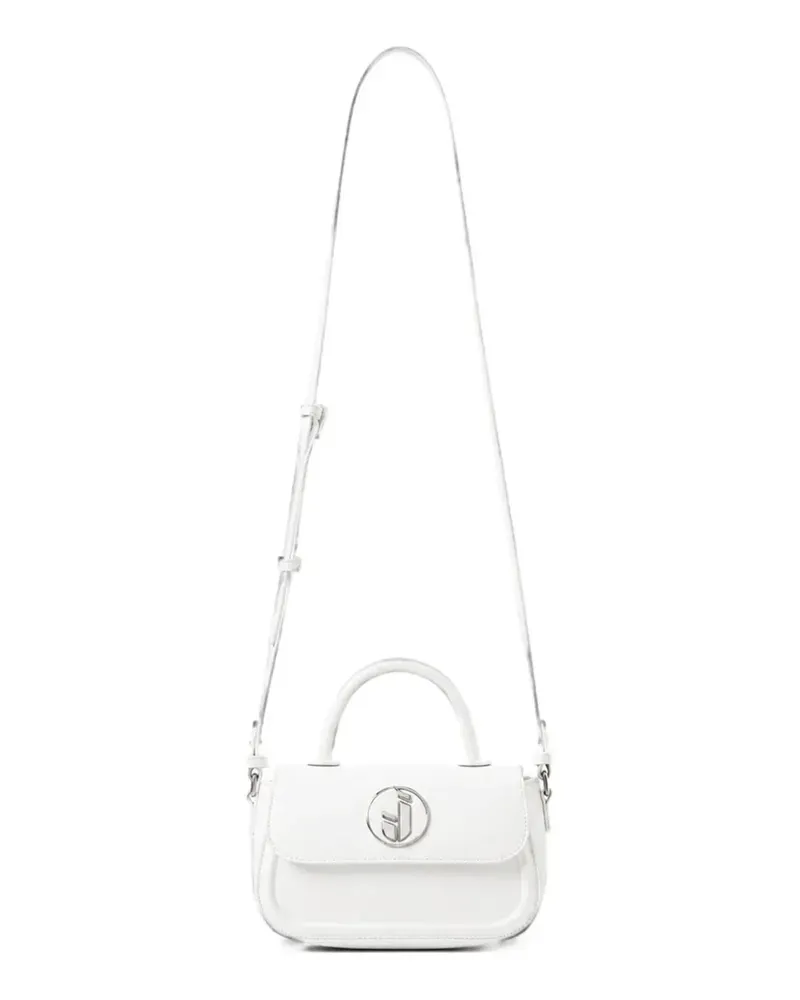Iceberg logo-plaque crossbody bag - Weiß Weiß