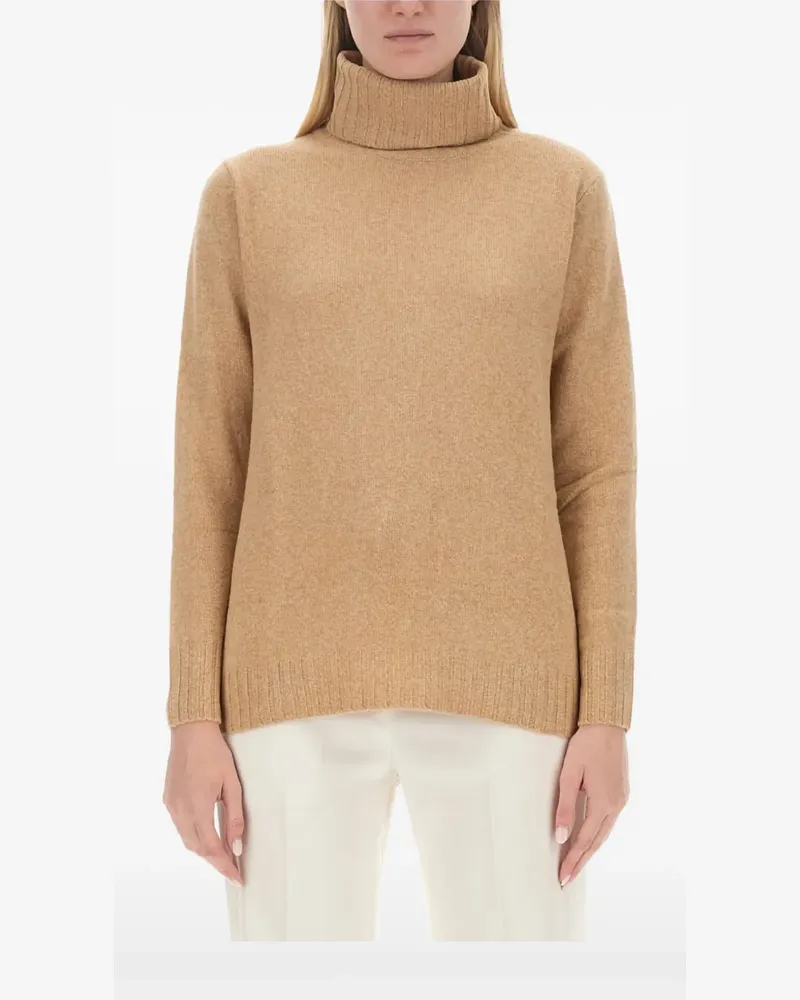 ASPESI Pullover mit Rollkragen - Nude Nude