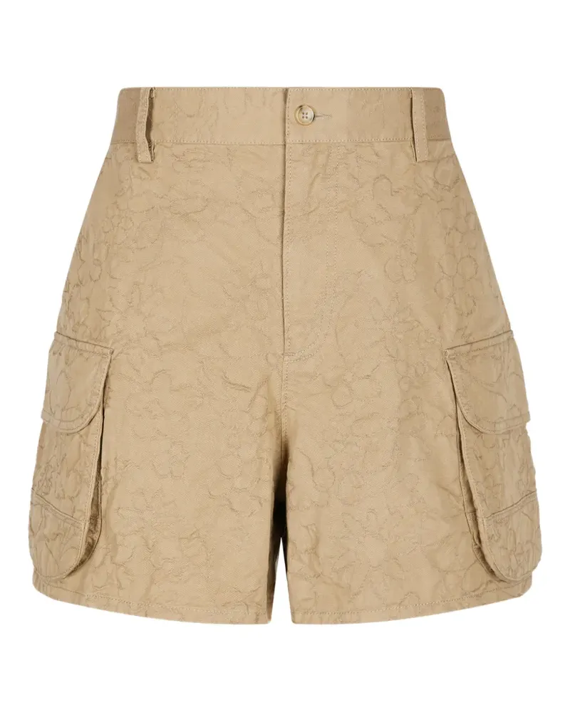 JNBY Shorts mit Blumenstickerei - Nude Nude