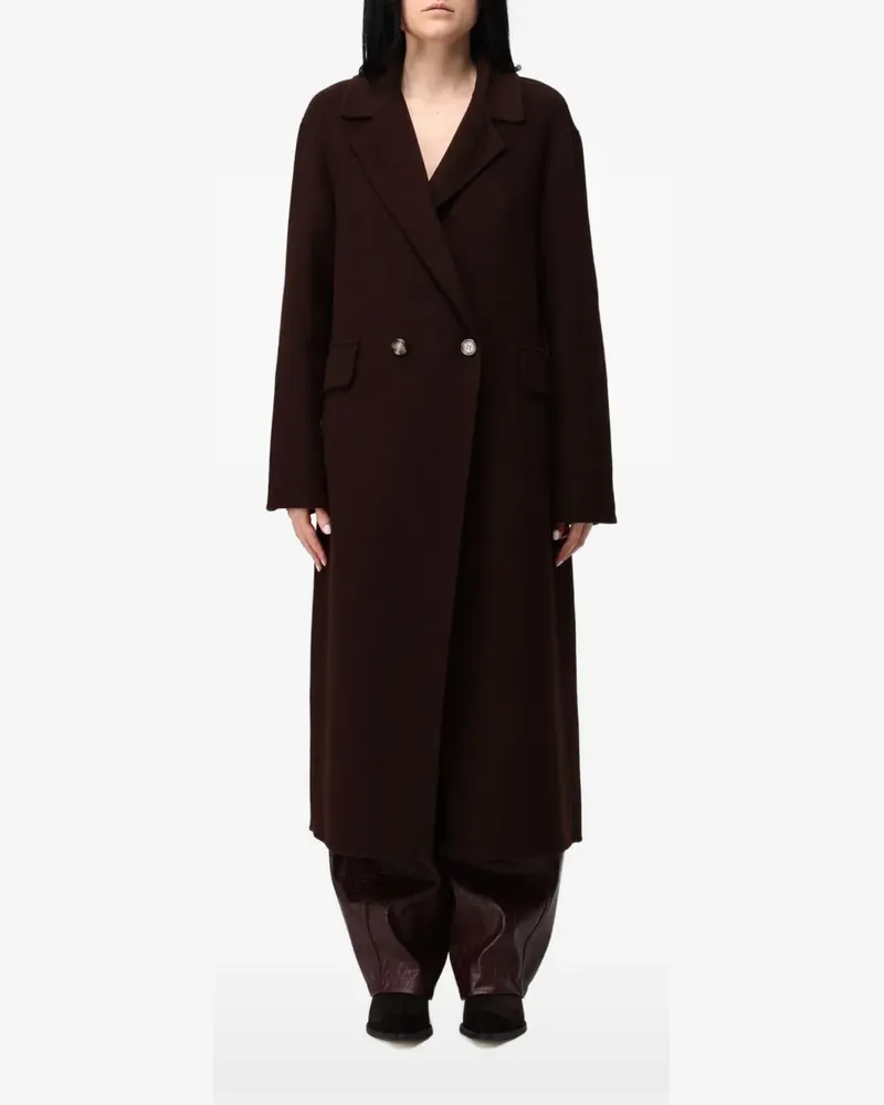 Hanita double-breasted coat - Braun Braun