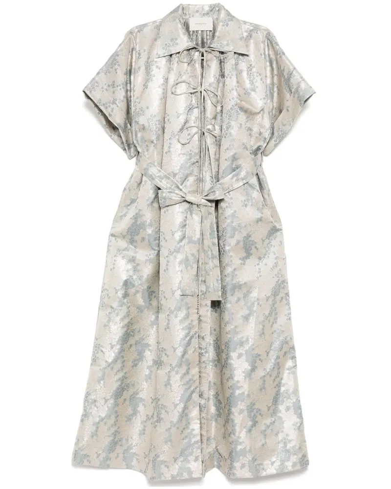 SHATHA ESSA Kleid mit Quasten - Blau Blau