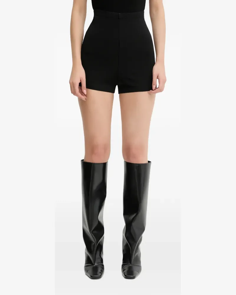 Rick Owens Lilies Dirt Bolan Cut Off elasticed-waisted shorts - Schwarz Schwarz