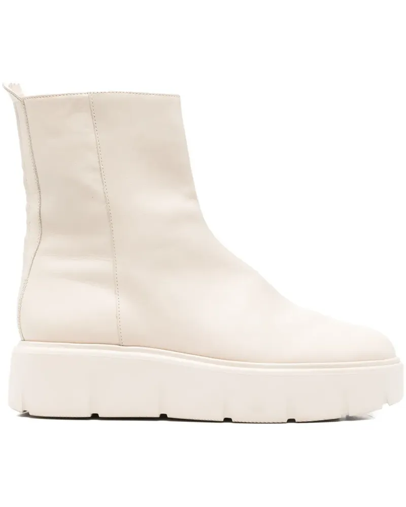 Högl Stiefel mit Plateau - Nude Nude