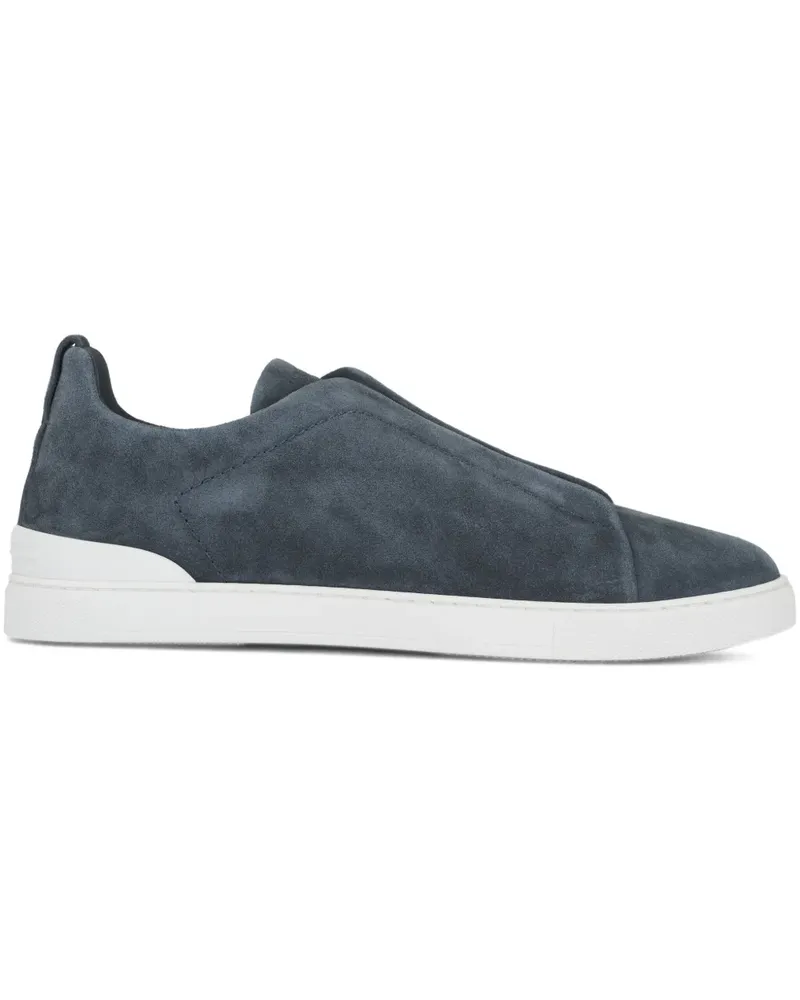 Ermenegildo Zegna Sneakers aus Wildleder - Blau Blau