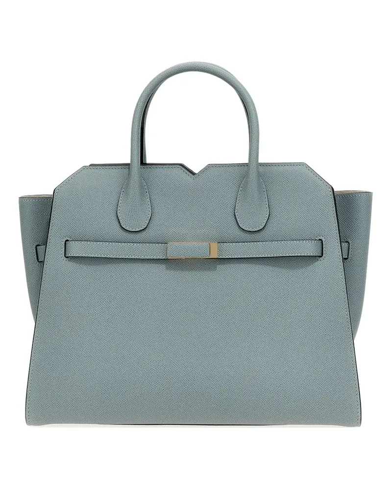 Valextra Mittelgroßer Milano Shopper - Grau Grau