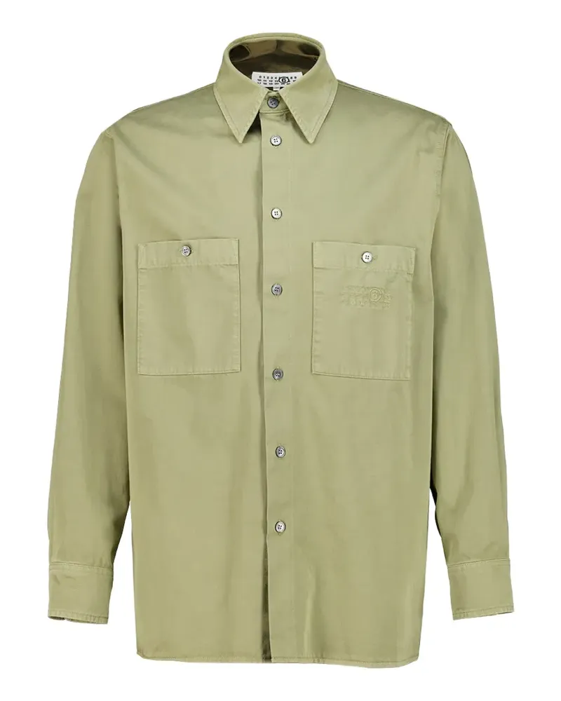 Maison Margiela Klassisches Hemd - Grün Grün