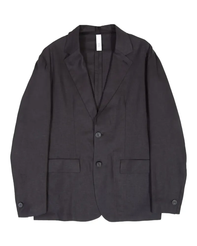 Hevò Galatina single-breasted blazer - Schwarz Schwarz