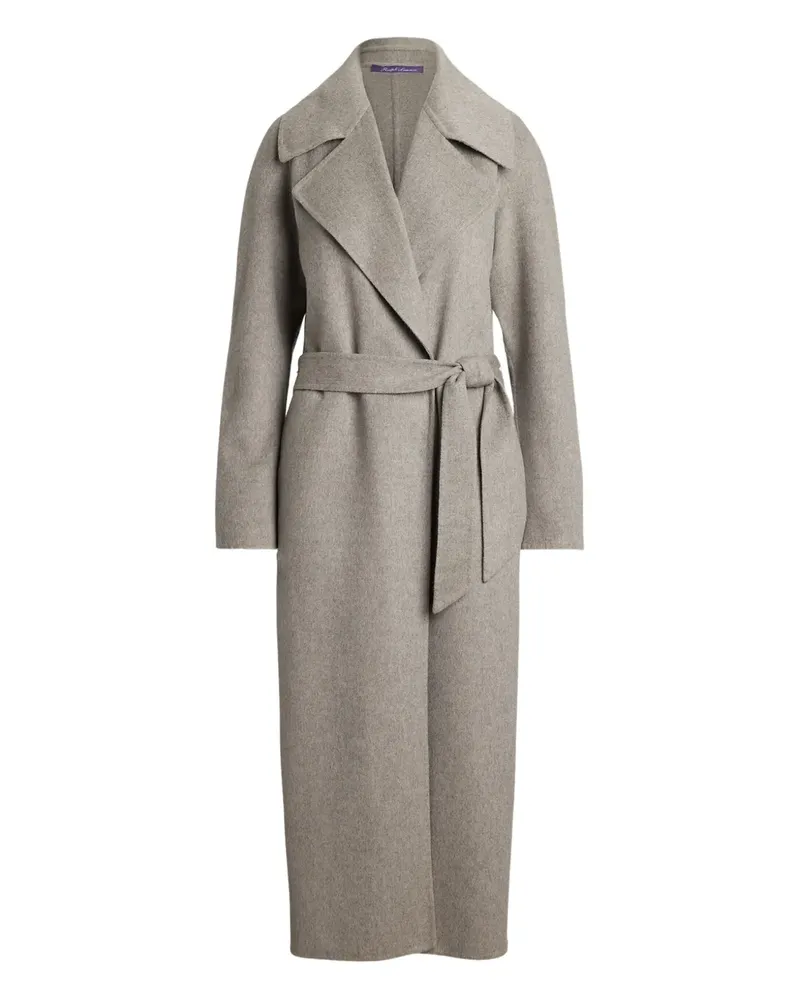 Ralph Lauren Doppelreihiger Mantel mit Gürtel - Nude Nude