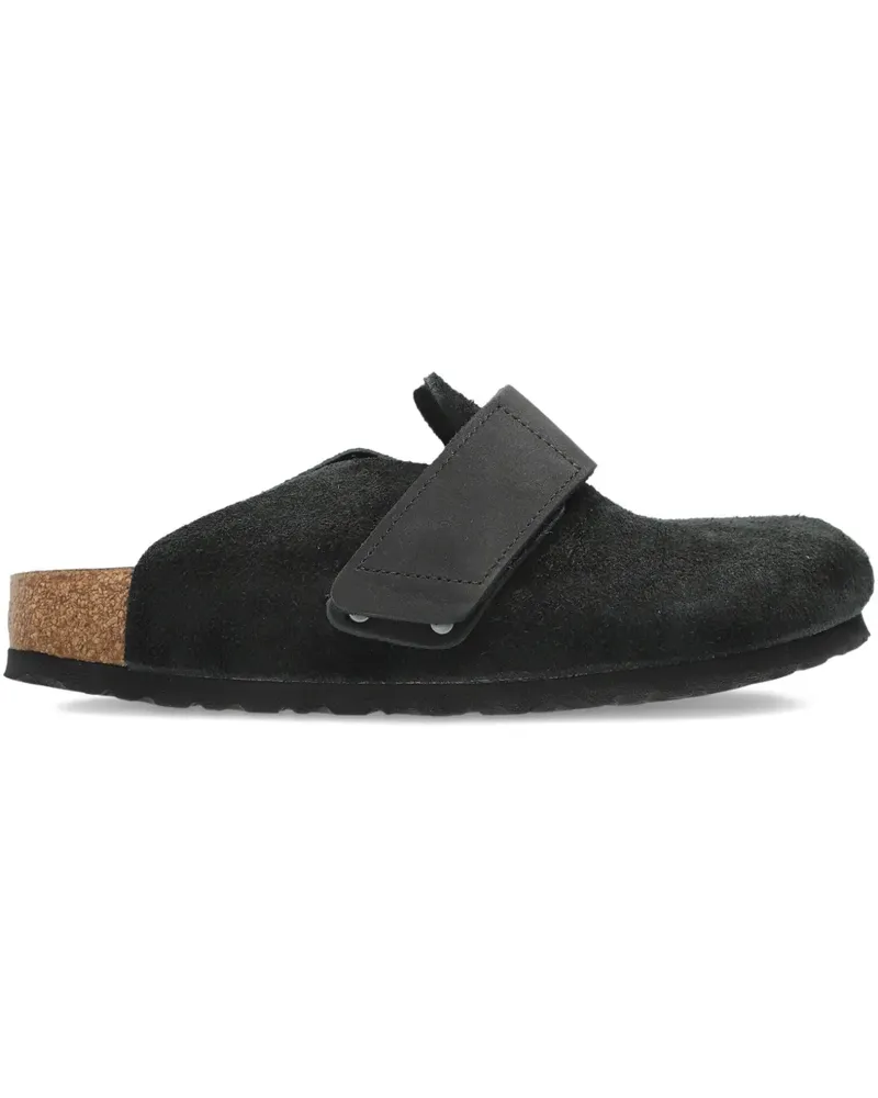 Birkenstock Loma Mules mit Riemendetail - Schwarz Schwarz