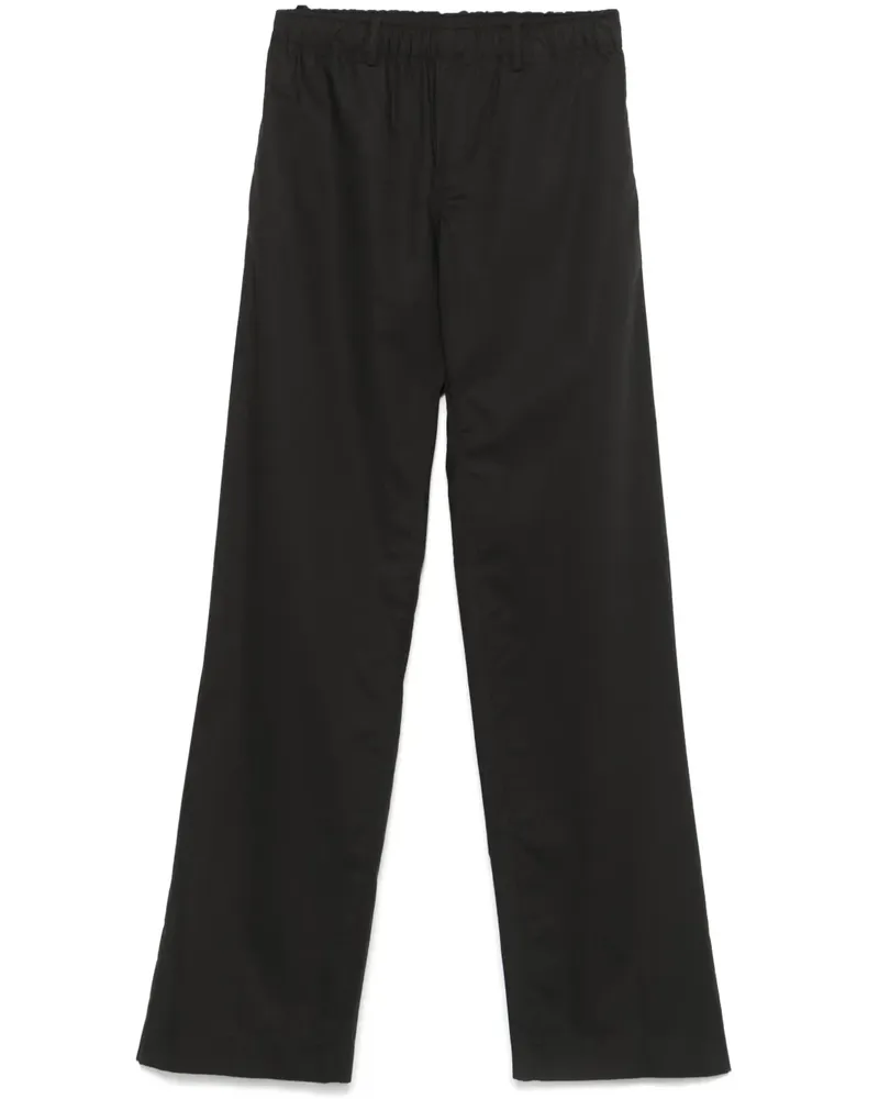 N° 21 Hose mit weitem Bein - Schwarz Schwarz