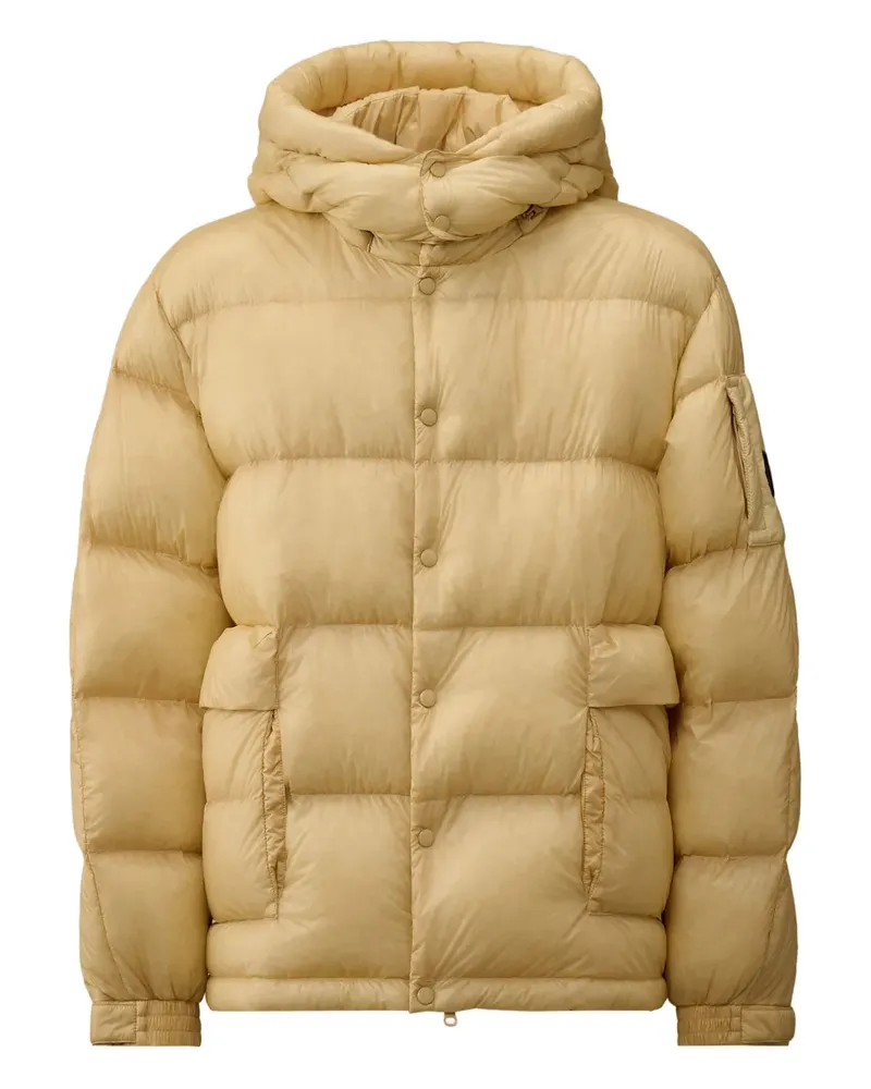 C.P. Company Lens-detail puffer jacket - Nude Nude