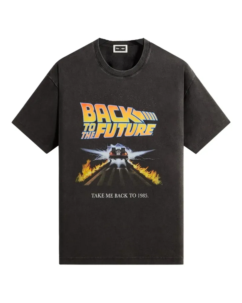 KITH T-Shirt mit grafischem Print - Schwarz Schwarz