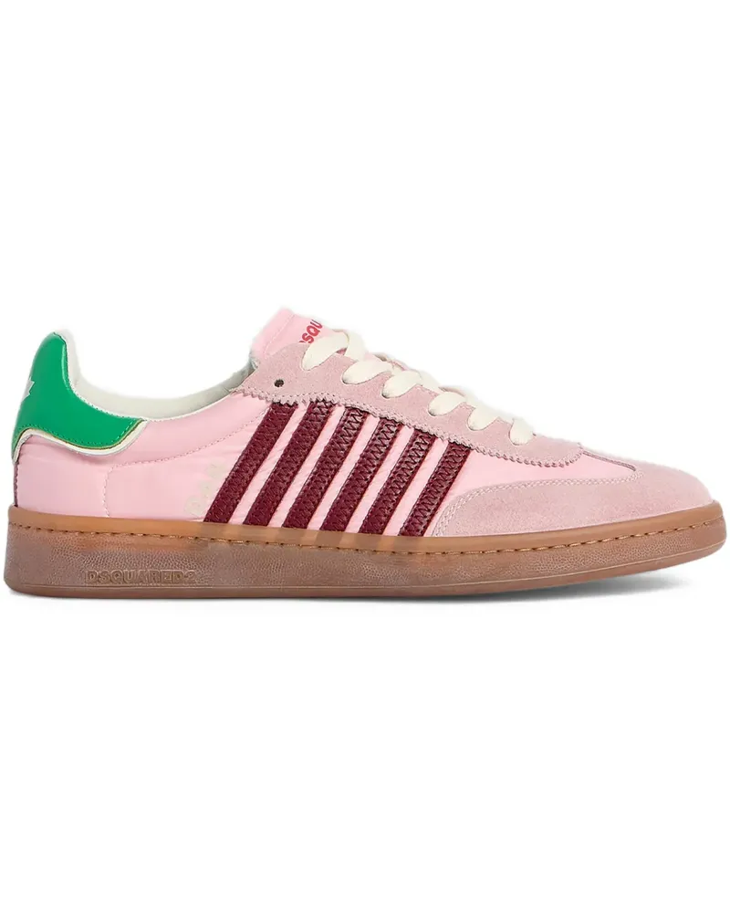 Dsquared2 Gestreifte Boxershorts - Rosa Rosa