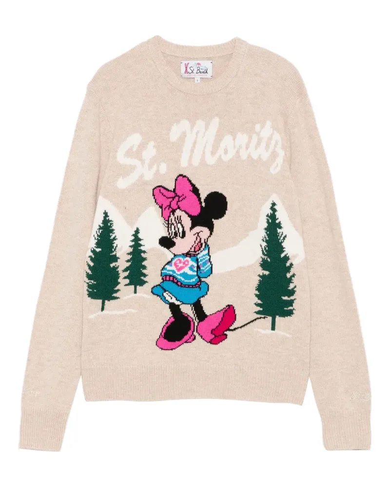 MC2 Saint Barth Minnie Jacquard-Pullover - Nude Nude