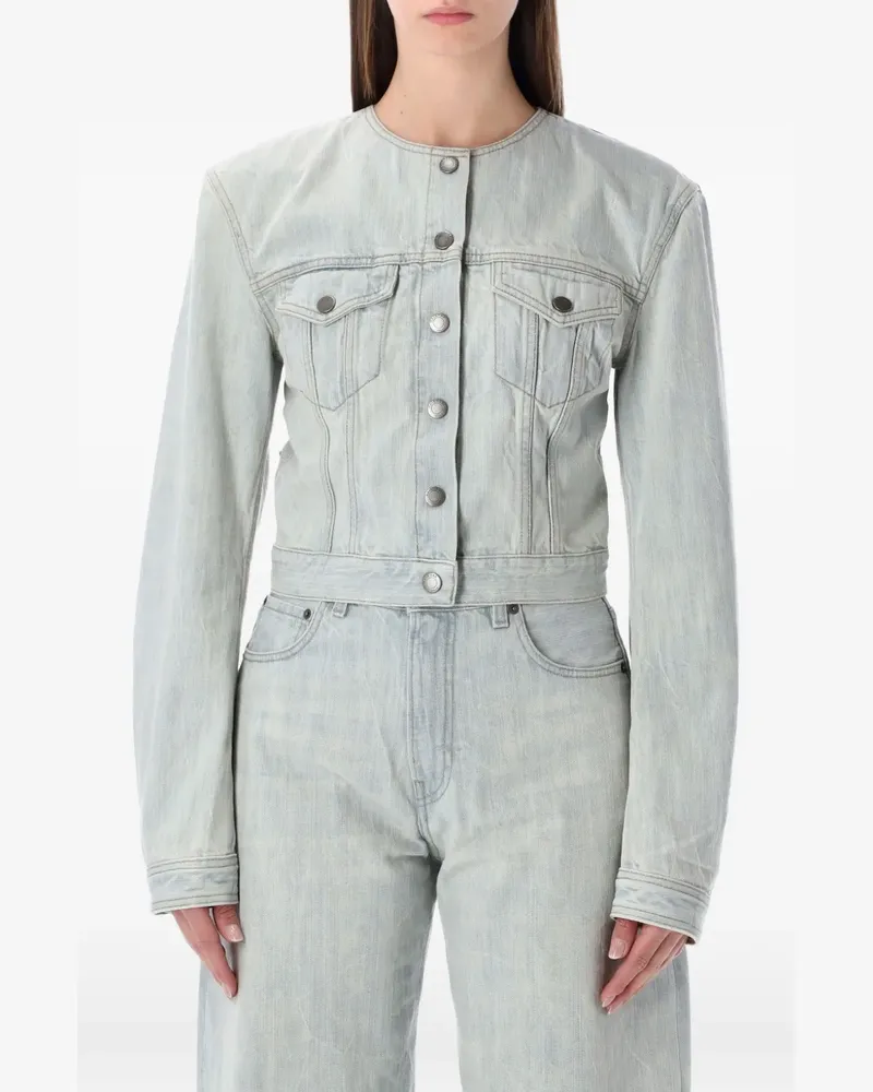 Haikure Geknöpfte Shirley Jacke - Blau Blau