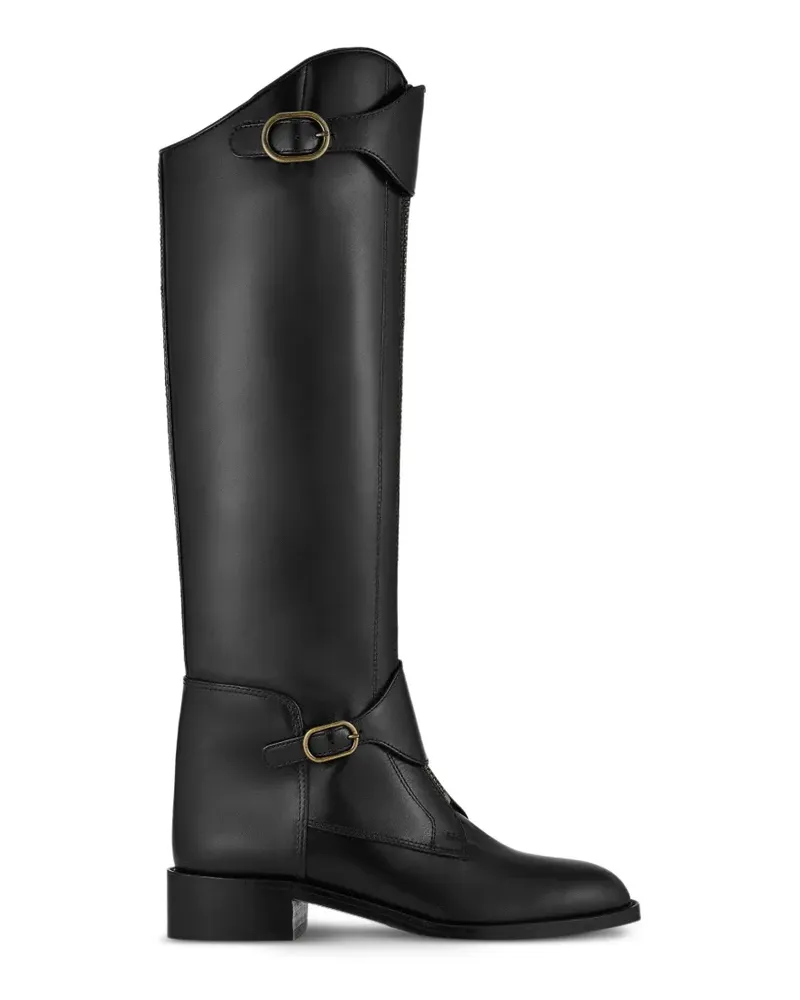 Aquazzura Alex riding boots - Schwarz Schwarz