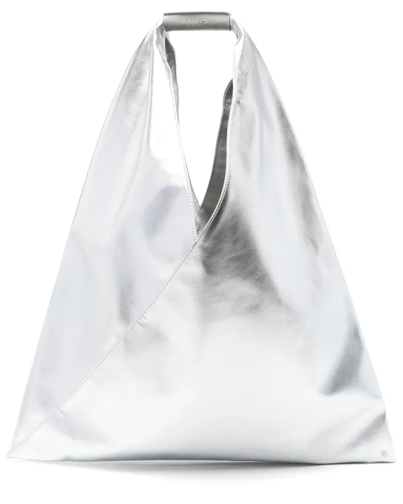 Maison Margiela Mittelgroße Japanese Schultertasche - Silber Silber