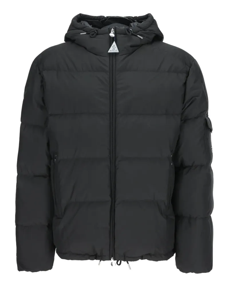 Moncler Himalaya hooded short down jacket - Schwarz Schwarz