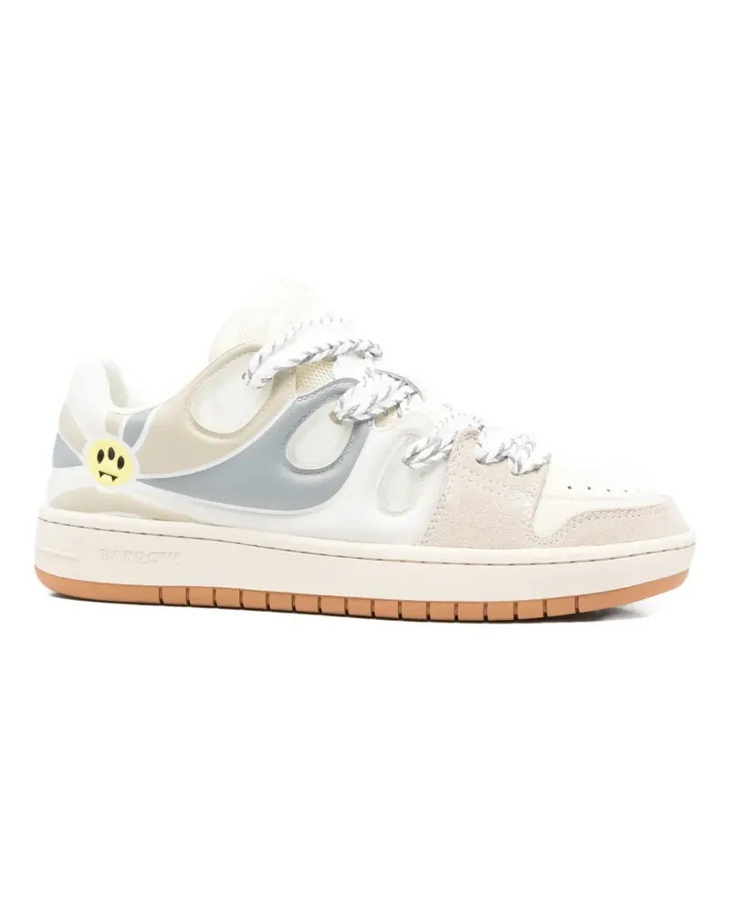 BARROW Skate logo-embellishment sneakers - Nude Nude