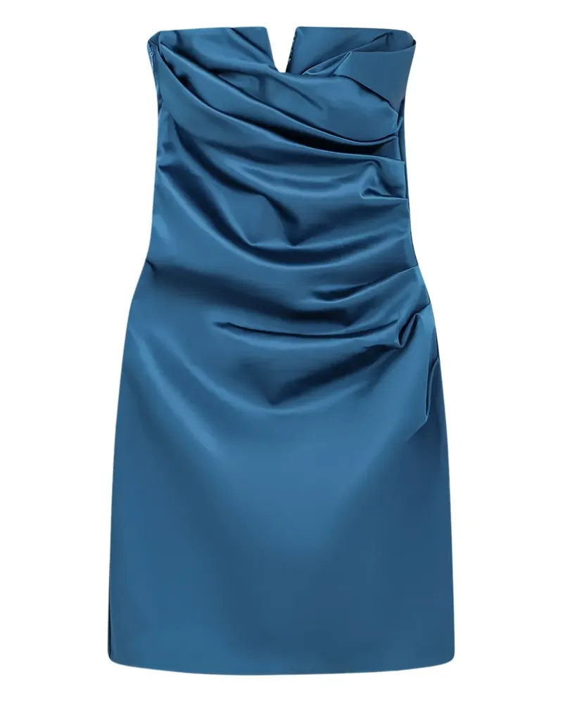 Chiara Boni Arya strapless mini dress - Blau Blau