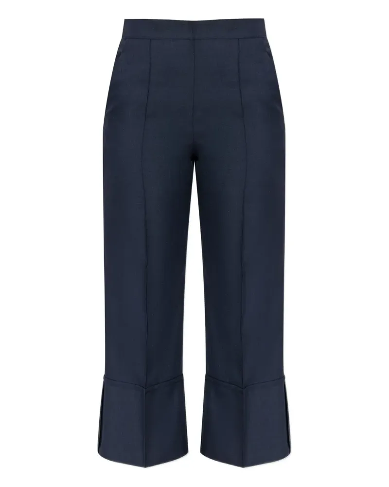 Theory Hose mit Umschlag - Blau Blau