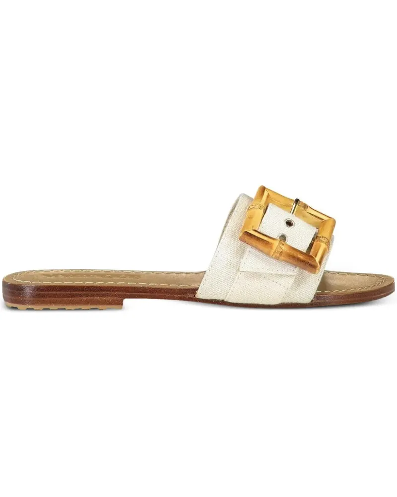 Mystique Tuscany bamboo-buckle sandals - Nude Nude