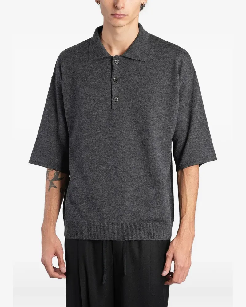 BARENA Rasa Poloshirt - Grau Grau