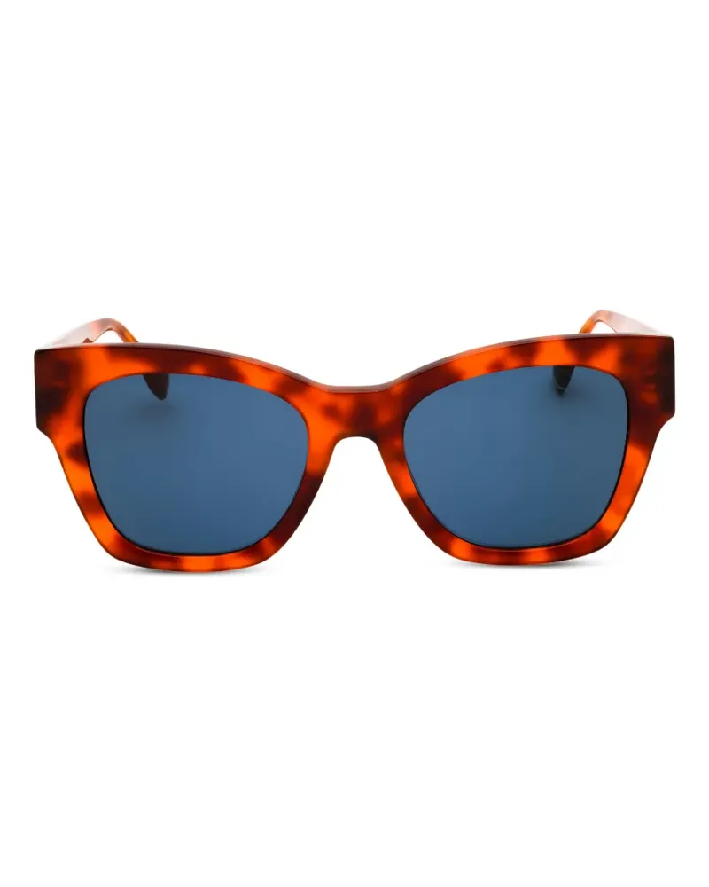 Tommy Hilfiger Cat-Eye-Sonnenbrille in Schildpattoptik - Braun Braun