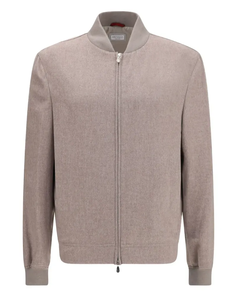 Brunello Cucinelli cashmere jacket - Nude Nude