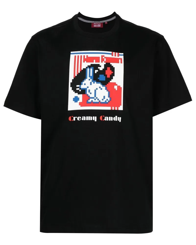 Mostly Heard Rarely Seen Creamy Candy T-Shirt - Schwarz Schwarz