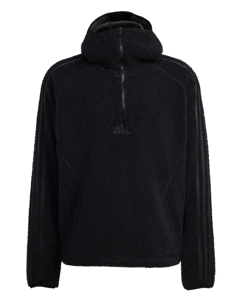 adidas Borg Fleece Teamgeist hoodie - Schwarz Schwarz