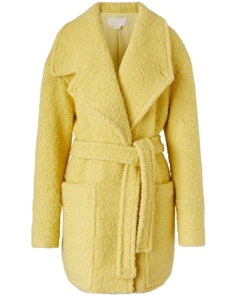 Genny Cabanjacke aus Faux Shearling - Gelb Gelb