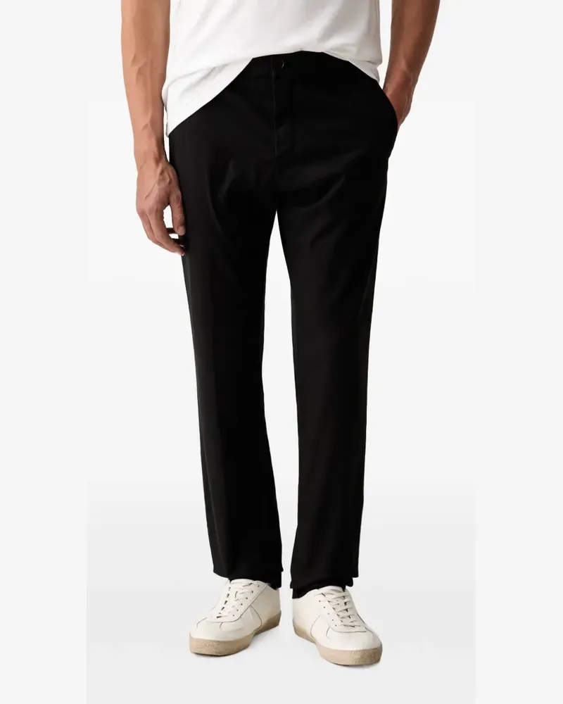 Paul & Shark straight-leg chino trousers - Schwarz Schwarz