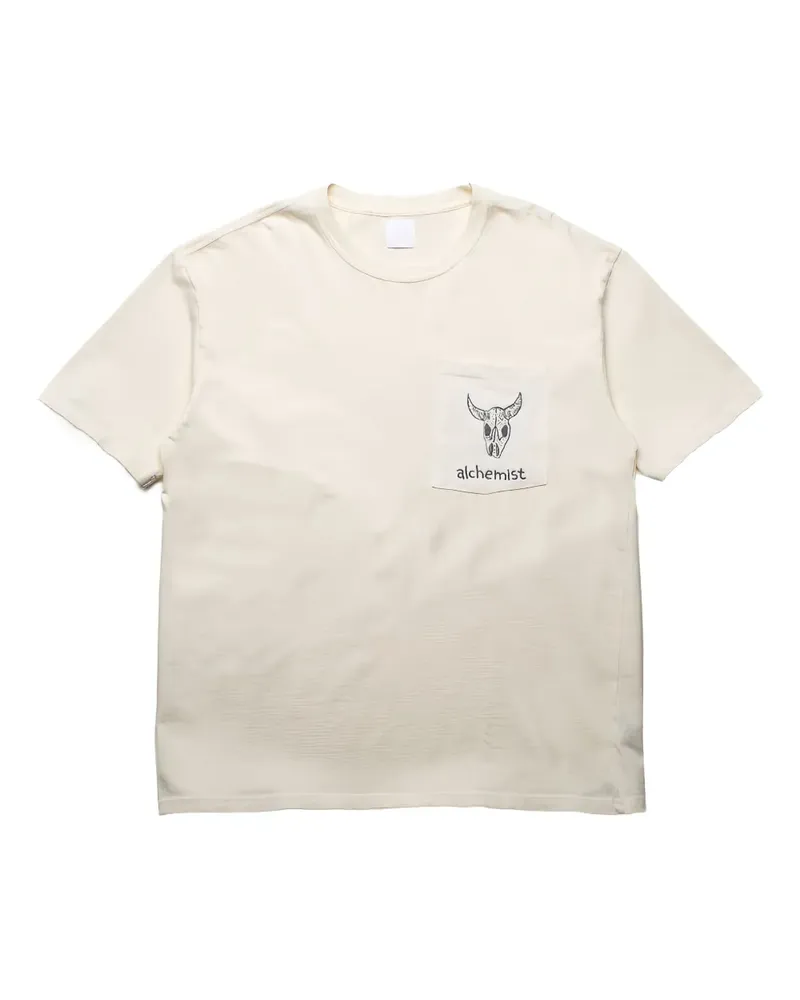 alchemist Dane pocket T-shirt - Weiß Weiß